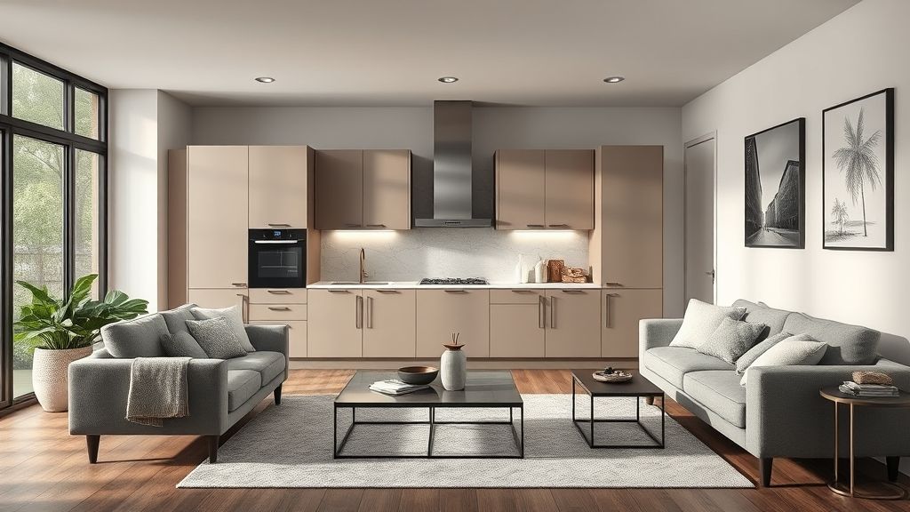 Cozinha Planejada Moderna: Funcionalidade e Design Integrados