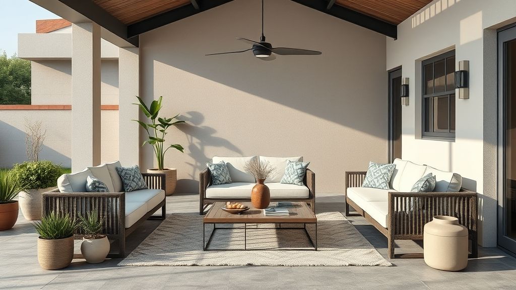 Área Externa Aconchegante: Dicas de Decoração e Mobiliário