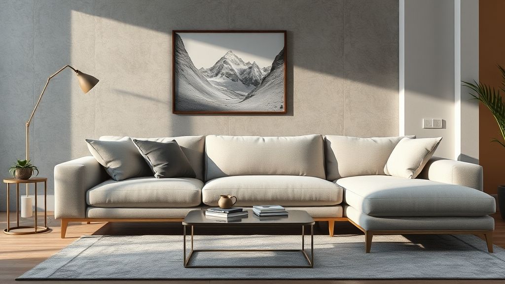 Sofá Canto: Aproveitando o Espaço com Elegância e Conforto