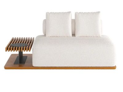 Sofá Modular Presença Absolutta com Mesa